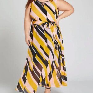 GORGEUS LANE BRYANT SLEEVELESS DRESS PLUS SIZE 20 NEW WITH TAGS